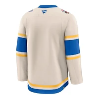 St. Louis Blues Cream 2025 NHL Winter Classic Premium Blank Jersey