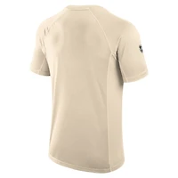 St. Louis Blues Tan 2025 NHL Winter Classic Authentic Pro Poly Tech T-Shirt