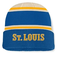 St. Louis Blues Blue and Cream 2025 NHL Winter Classic Fanatics Cuffed Beanie Hat