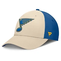 St. Louis Blues Cream and Blue 2025 Winter Classic Fanatics Flex Hat