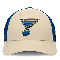 St. Louis Blues Cream and Blue 2025 Winter Classic Fanatics Flex Hat