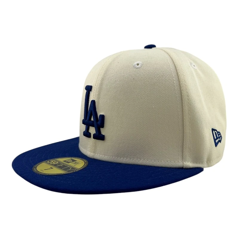 Los Angeles Dodgers Chrome and Royal 2024 World Series Champions Patch Gray UV New Era 59FIFTY Fitted Hat