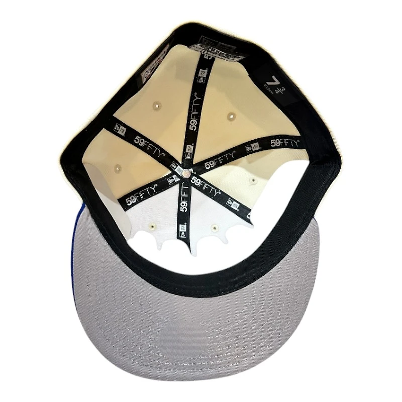 Oakland Athletics Chrome and Royal Blue 1987 ASG Patch Gray UV New Era 59FIFTY Fitted Hat