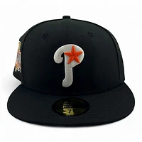 Philadelphia Phillies Black 1996 ASG Patch Gray UV New Era 59FIFTY Fitted Hat