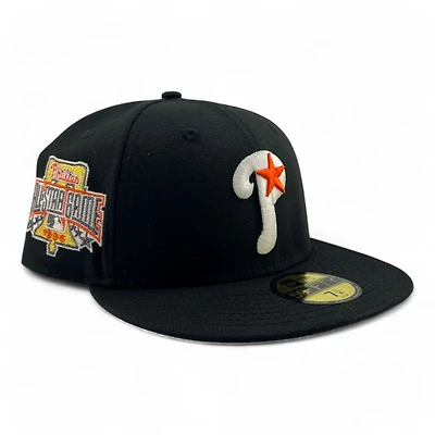 Philadelphia Phillies Black 1996 ASG Patch Gray UV New Era 59FIFTY Fitted Hat