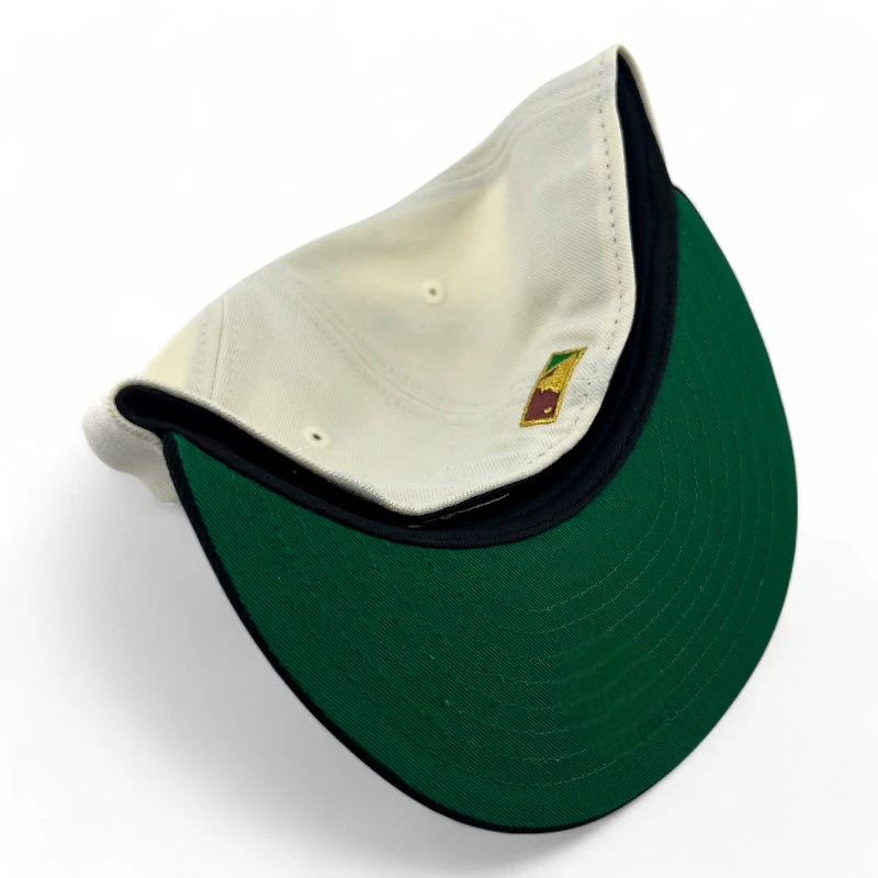 Oakland Athletics Chrome and Black 1989 WS Patch Green UV New Era 59FIFTY Fitted Hat