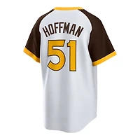 San Diego Padres Trevor Hoffman White Nike Home Cooperstown Player Jersey