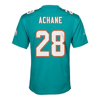 Youth Miami Dolphins De’Von Achane Aqua Teal Nike Game Jersey