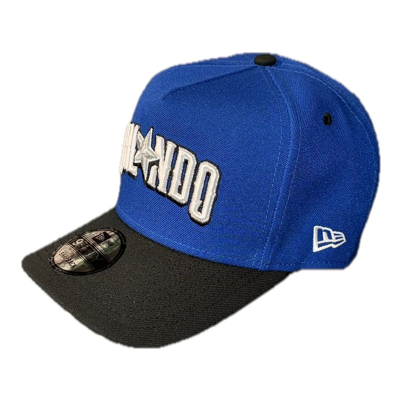 Orlando Magic Blue and Black NBA New Era 9FIFTY A-Frame Snapback Hat