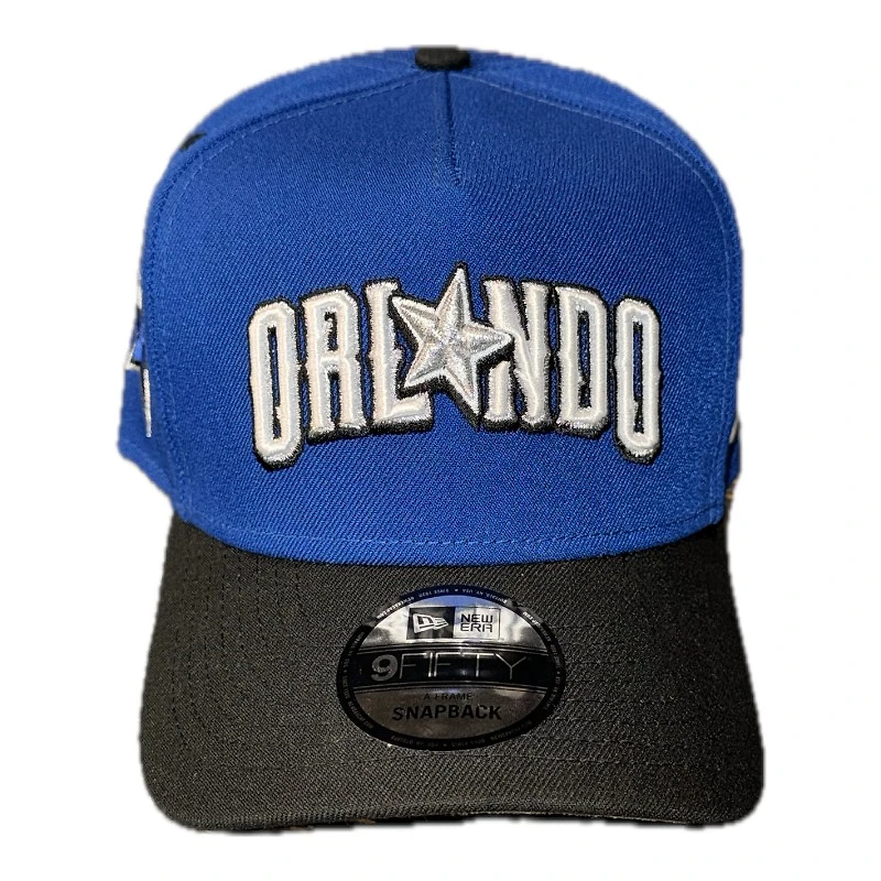 Orlando Magic Blue and Black NBA New Era 9FIFTY A-Frame Snapback Hat