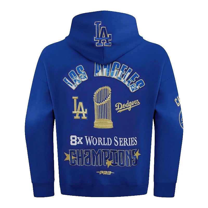Los Angeles Dodgers Royal Blue 2024 World Series Pro Standard Fleece Hoodie