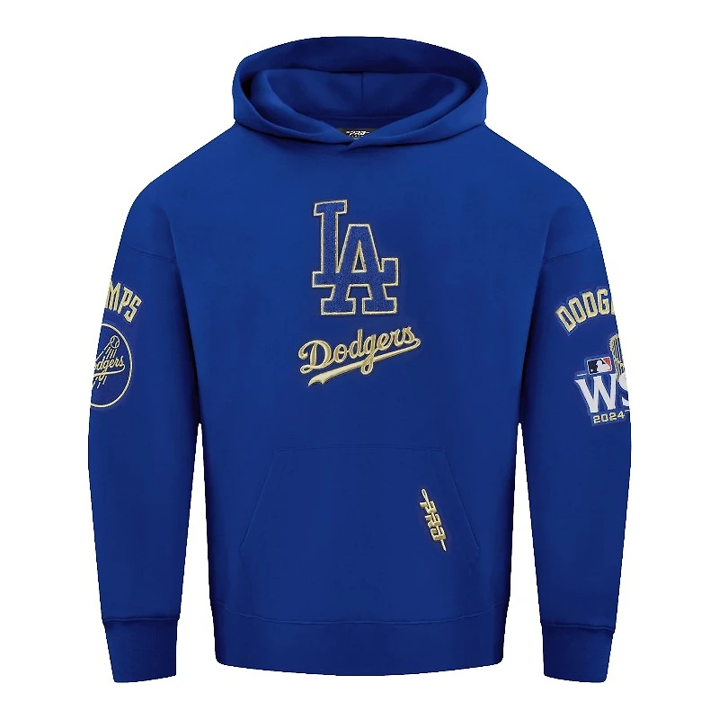 Los Angeles Dodgers Royal Blue 2024 World Series Pro Standard Fleece Hoodie