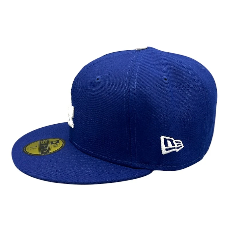 Los Angeles Dodgers Royal Blue 2024 World Series Champions Gray UV New Era 59FIFTY Fitted Hat