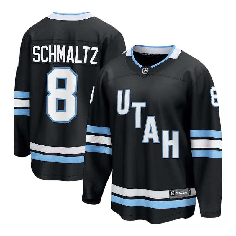 Utah Hockey Club Nick Schmaltz Black NHL Breakaway Player Jersey