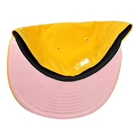 Los Angeles Dodgers Yellow "Pinky Collection" 60th Dodger Stadium Anniversary Patch Pink UV New Era 59FIFTY Fitted Hat