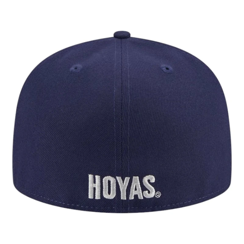Georgetown Hoyas Navy Basic NCAA New Era 59FIFTY Fitted Hat