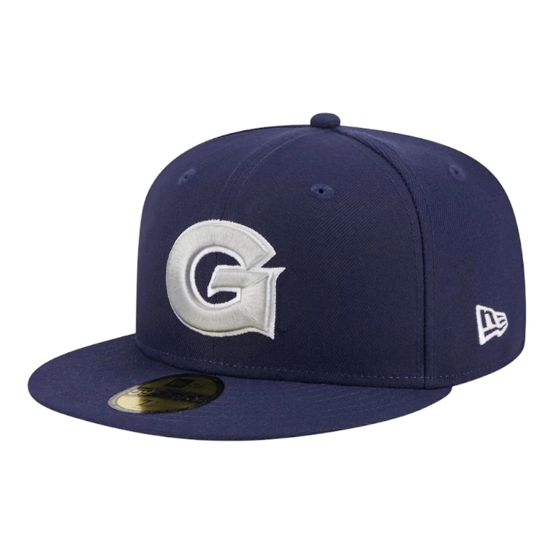 Georgetown Hoyas Navy Basic NCAA New Era 59FIFTY Fitted Hat