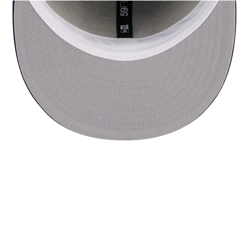 Georgetown Hoyas Navy Basic NCAA New Era 59FIFTY Fitted Hat