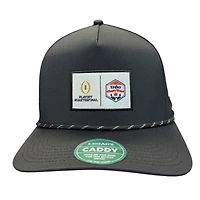 Boise State Broncos Black Legacy Fiesta Bowl Roper Caddy Snapback Hat