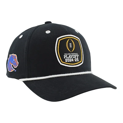 Boise State Broncos Black CFP Momento Snapback Hat