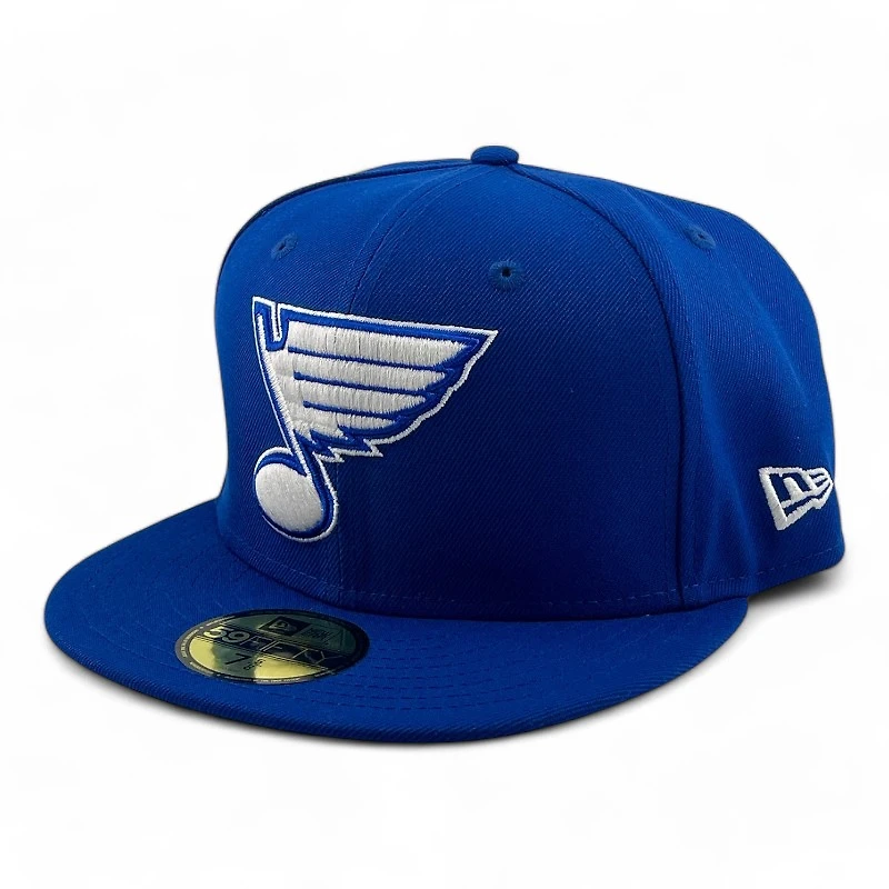St. Louis Blues Royal Blue with White Gray UV NHL New Era 59FIFTY Fitted Hat