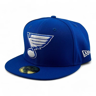 St. Louis Blues Royal Blue with White Gray UV NHL New Era 59FIFTY Fitted Hat