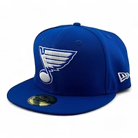 St. Louis Blues Royal Blue with White Gray UV NHL New Era 59FIFTY Fitted Hat