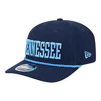 Tennessee Titans Navy with Light Blue Rope New Era 9SEVENTY Stretch Snap Hat