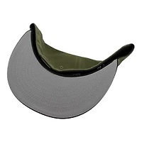 Chicago White Sox Olive Green and Black "Olive Script" 95 Years Patch Gray UV New Era 59FIFTY Fitted Hat