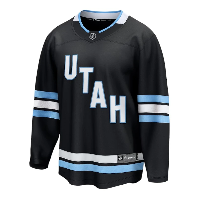 Utah Hockey Club Black NHL Breakaway Blank Jersey