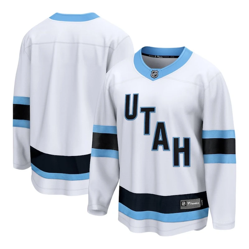 Utah Hockey Club White NHL Breakaway Blank Jersey