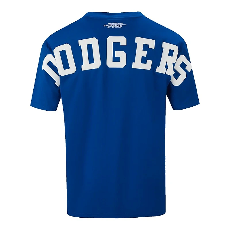 Los Angeles Dodgers Royal Blue Wingspan Pro Standard Drop Shoulder T-Shirt