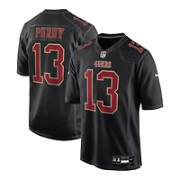 San Francisco 49ers Brock Purdy Carbon Black Nike Fashion Game Jersey