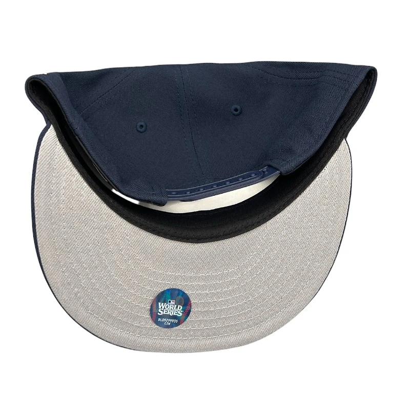 Los Angeles Dodgers Ocean Blue City Connect 2024 World Series Stitched Patch Grey UV New Era 9FIFTY Snapback Hat