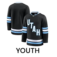 Youth Utah Hockey Club Blank Black Premium NHL Jersey