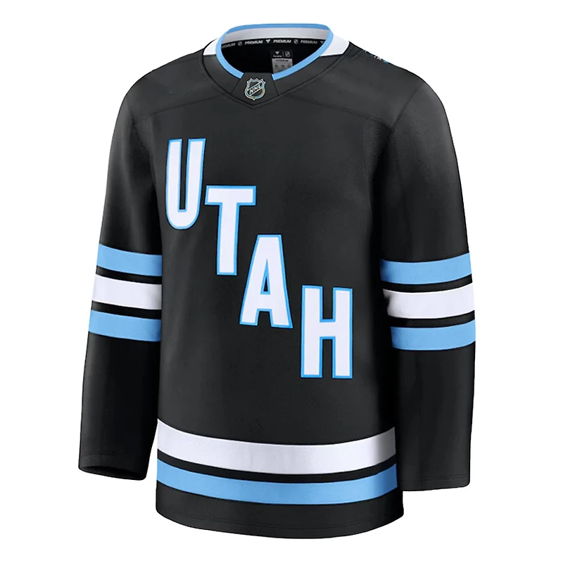 Youth Utah Hockey Club Blank Black Premium NHL Jersey