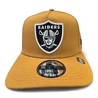 Las Vegas Raiders Light Bronze New Era 9FIFTY A-Frame Snapback Hat