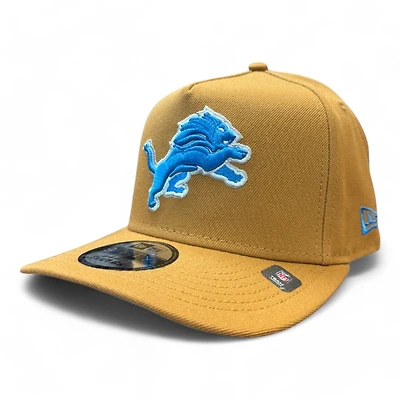 Detroit Lions Light Bronze New Era 9FIFTY A-Frame Snapback Hat
