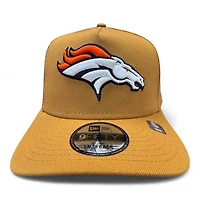 Denver Broncos Light Bronze New Era 9FIFTY A-Frame Snapback Hat