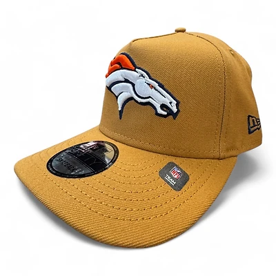 Denver Broncos Light Bronze New Era 9FIFTY A-Frame Snapback Hat