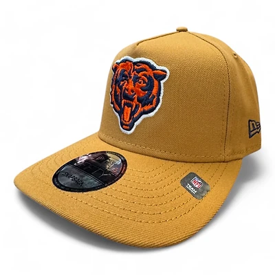 Chicago Bears Light Bronze New Era 9FIFTY A-Frame Snapback Hat