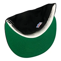 Las Vegas Raiders Black 1998 Draft Patch Green UV NFL New Era 59FIFTY Fitted Hat