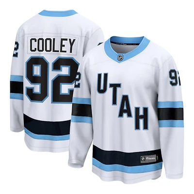Utah Hockey Club Logan Cooley White NHL Breakaway Player Jersey