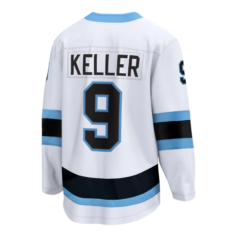 Utah Hockey Club Clayton Keller White NHL Breakaway Player Jersey