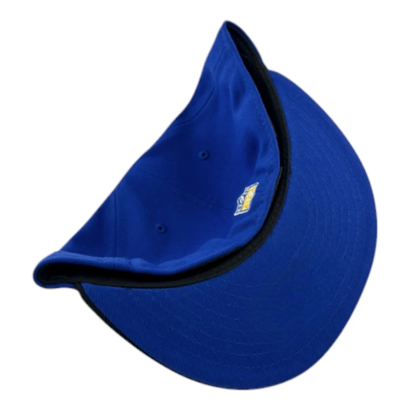 Los Angeles Rams Royal Blue and Black UV New Era 59FIFTY Fitted Hat