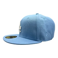 Los Angeles Dodgers Light Blue "Pinky Collection" First LA WS Patch Pink UV New Era 59FIFTY Fitted Hat