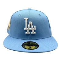 Los Angeles Dodgers Light Blue "Pinky Collection" First LA WS Patch Pink UV New Era 59FIFTY Fitted Hat