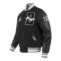 Brooklyn Nets Team Pennants Pro Standard Rib Wool Varsity Jacket