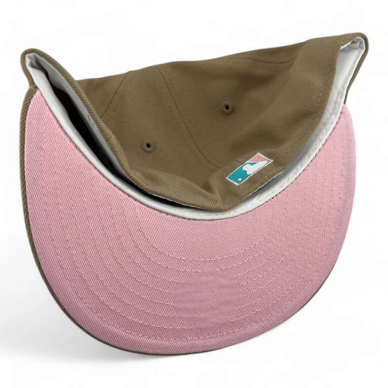 St. Louis Cardinals Khaki 2006 WS Patch Pink UV New Era 59FIFTY Fitted Hat