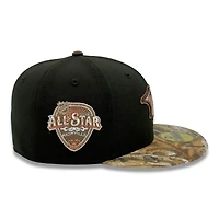 Nashville Predators Black and Realtree 2016 All Star Patch Gray UV New Era 59FIFTY Fitted Hat